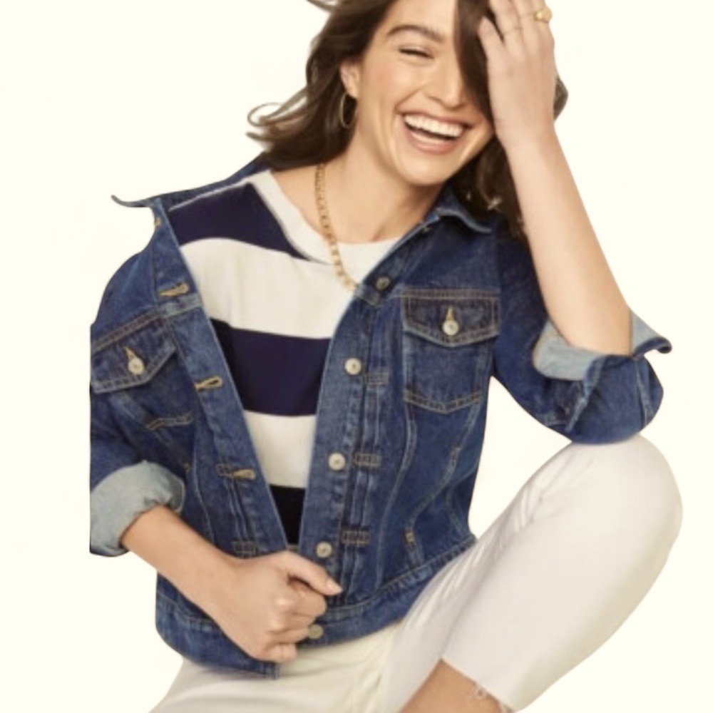 J. Crew Blue Denim Jean Jacket